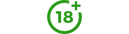 18+ logo