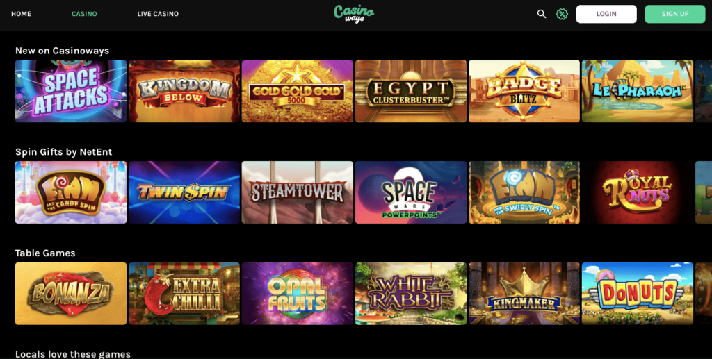 Casino Ways games